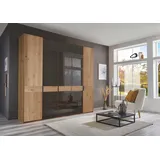 Wiemann Drehtürenschrank Cardiff 246,3 x 216 x 58 cm Braun