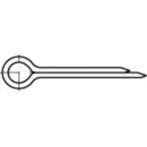 TOOLCRAFT Splinte 210 mm 50 Stück
