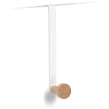 Zeller Present 13836 Gaderobe Wand-montiert 2 Haken Weiß