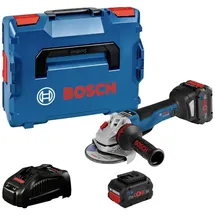 Bosch GWS 18V-10 PSC Professional inkl. 2 x 5,5 Ah + L-Boxx 06019G3F0E