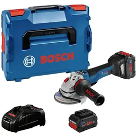 Bosch GWS 18V-10 PSC Professional inkl. 2 x 5,5 Ah + L-Boxx 06019G3F0E