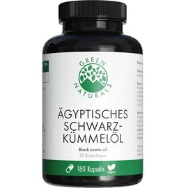 GREEN NATURALS ägyptisches Schwarzkümmelöl Kapseln