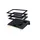 Razer Laptop Cooling Pad - Smart Cooling Laptop-Ständer für 14" bis 18" Zoll Laptops - luftdichte Druckkammer (benutzerdefinierte Lüfterkurven, 3-Port USB-A Hub, Multifunktionstasten) Schwarz