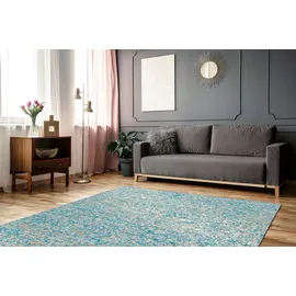 Arte Espina Lalee.Avenue Kayoom Teppich Finish 100", Türkis gold), - 8FNBS-160-230-E