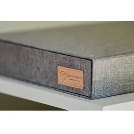 LOVE !T STORE !T Premium Brillenbox grau 32,0 x 25,0 x 5,5 cm, 1 St.