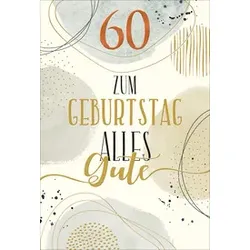 Geburtstagskarte Zahl  60 5522268.60   Bild
