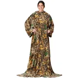 Northwest Realtree Edge Überwurfdecke für Erwachsene, mit Ärmeln, 121,9 x 180,3 cm