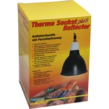 Lucky Reptile Thermo Socket plus Reflector klein Schwarz, 1 Stück (1er Pack)