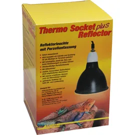 Lucky Reptile Thermo Socket plus Reflector klein Schwarz, 1 Stück (1er Pack)