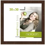 Nielsen Holzrahmen Essential, 30x30 cm, Palisander - Braun