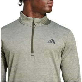 adidas Training-Sweatshirt 1/4-Zip Night Cargo/Black S