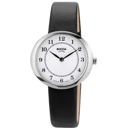 Boccia 3344-05 Damenarmbanduhr Titan Schwarz