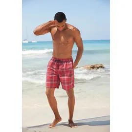 H.I.S. Badeshorts Karo rot XL