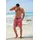 H.I.S. Badeshorts Karo rot XL