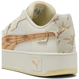 Puma Carina Street Lux Crafted Flowers, Weiblich Sneaker, WARM White-Almost APRICOT,