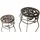 DanDiBo Ambiente Blumenhocker 65 x 78 cm Schwarz/Braun