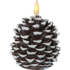 Star Trading Flamme Kotte LED-Wachskerze 1 braun