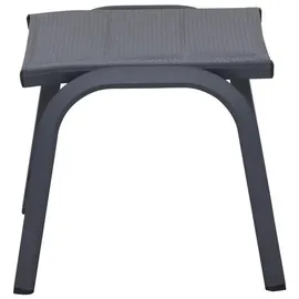 Siena Garden Tesoro Gartenhocker 51 x 44 x 52 cm anthrazit