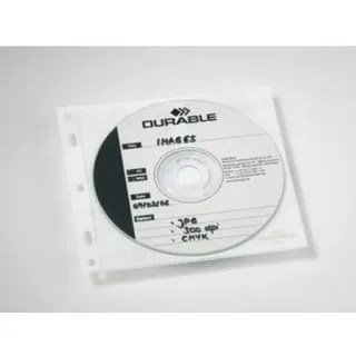 Durable 523919 CD-/DVD-Hülle (10-er Pack)