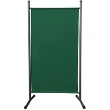 Quick Star Paravent 180 x 78 cm Stoff Raumteiler Klein Garten Stellwand Trennwand Balkon Sichtschutz Grün