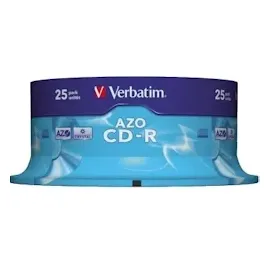 Verbatim CD-R 80, 52x Speed, Spindel