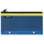 Leitz Urban Chic Federmäppchen mit 2 Fächern, Integrierte Ösen, Blau, 60130032