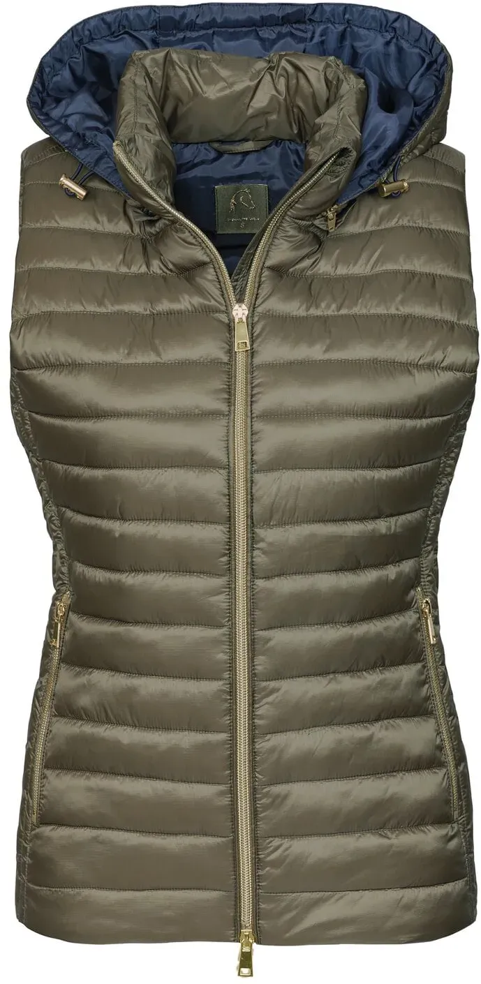 Cheval de Luxe Steppweste olive S