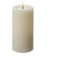 unique candles UNIQUE Stumpenkerze 15 cm 7,5 cm beige