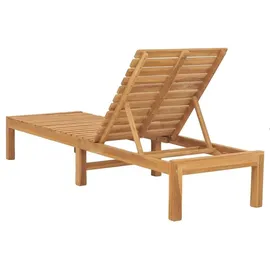 vidaXL Sonnenliege 200 x 60 x 30 cm Braun