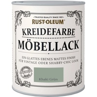 Rust-Oleum Kreidefarbe Möbellack Khaki Grün Matt 750 ml