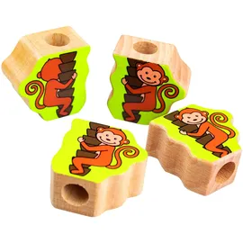 Beleduc Monkey Rallye Brettspiel - Multicolor