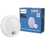 Philips Projectline Wandleuchte rund, 1400lm, 4000K, mit Sensor Ø 18,2 cm