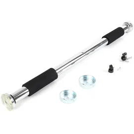LuxTri Klimmzugstange Schwarz/Silber 62-85 cm