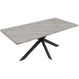 Mendler HWC-O55 180 x 76 x 90 cm grau