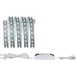 PAULMANN 70578, Universalstreifenleuchte, Drinnen, Klebeband, Silber, Metall, II