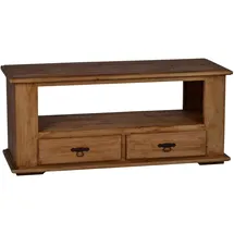 MiaMöbel Mexico TV-Kommode Massivholz Pinie Mexiko Möbel Mexikanisch
