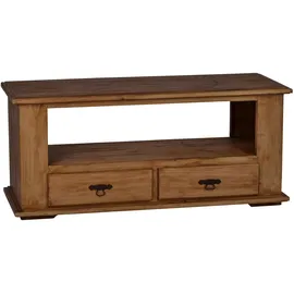 MiaMöbel Mexico TV-Kommode Massivholz Pinie Mexiko Möbel Mexikanisch