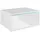 Vicco Nachtschrank Samira 49 x 23 x 23 cm Weiß