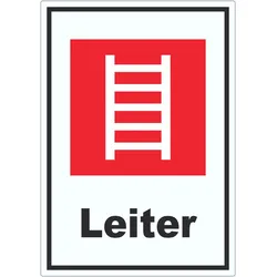 Leiter Aufkleber A8 (52x74mm)