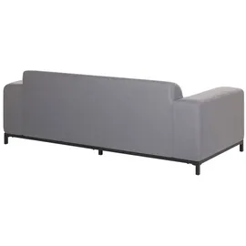 Beliani Lounge 5er Set Loungeset grau/schwarz