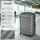 Tectake Koffer-Set 4-tlg. grau/silberfarben