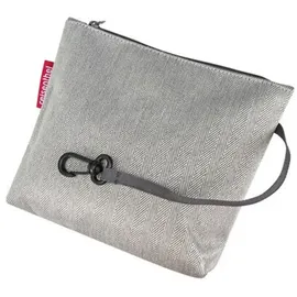 KLICKfix Bikebasket Heringbone grau