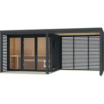 Karibu Angelus inkl. 9 kW Ofen + int. Steuerung