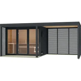 Karibu Angelus inkl. 9 kW Ofen + int. Steuerung