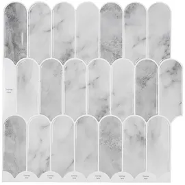 vidaXL Federfliese Grau 30 x 30 cm 10 St.