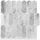 vidaXL Federfliese Grau 30 x 30 cm 10 St.