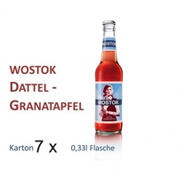 Wostok Dattel Granatapfel 7 Flaschen je 0,33l