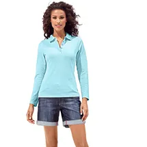 Heine Poloshirt Türkis 50