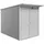 Biohort AvantGarde A3 1,8 x 2,6 m silber-metallic Doppeltür