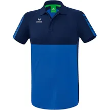 Erima Six Wings Poloshirt blau
